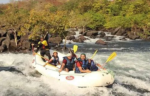 river rafting activities in Dandeli